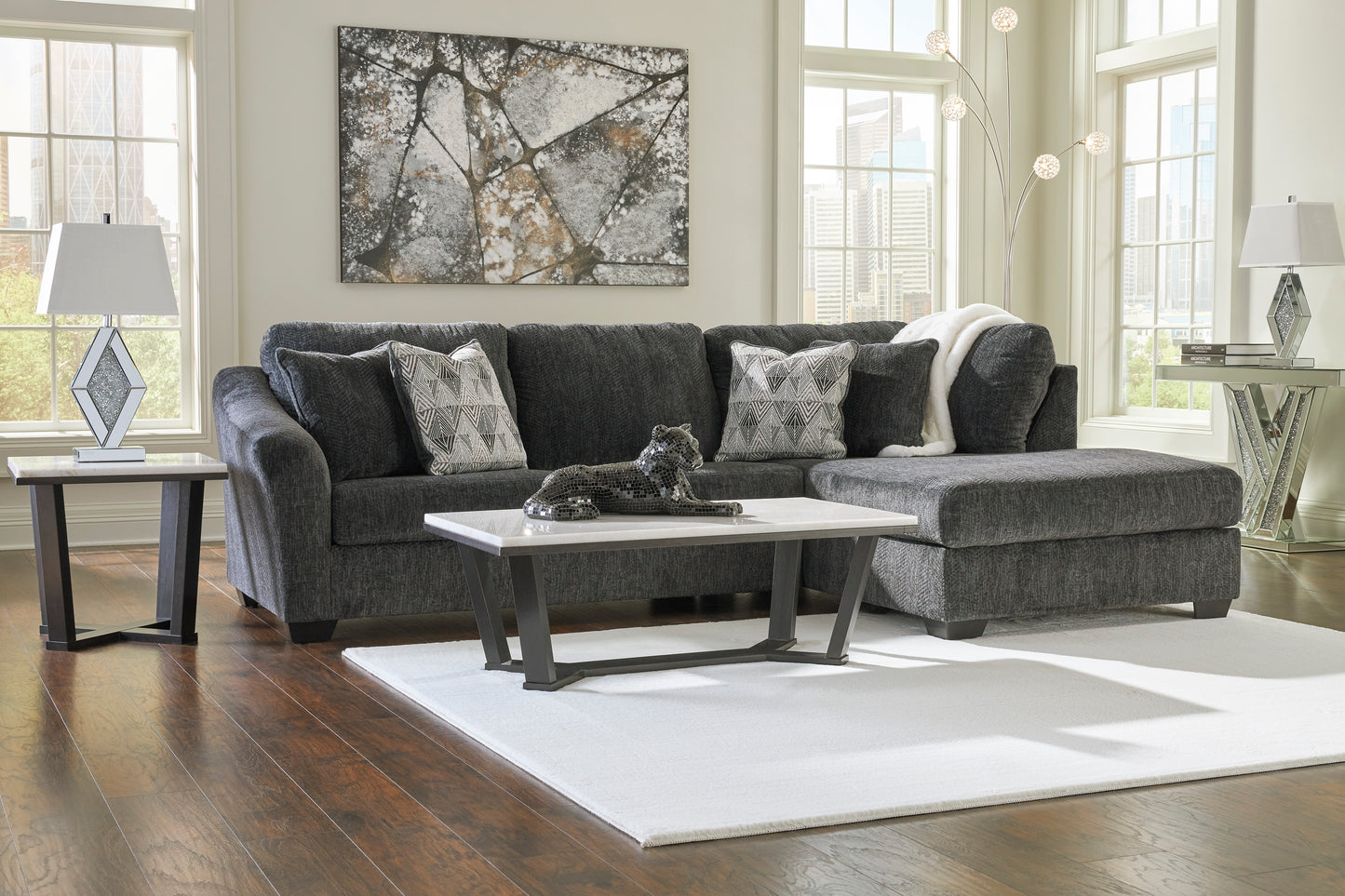 Biddeford 2 piece Sectional with Chaise