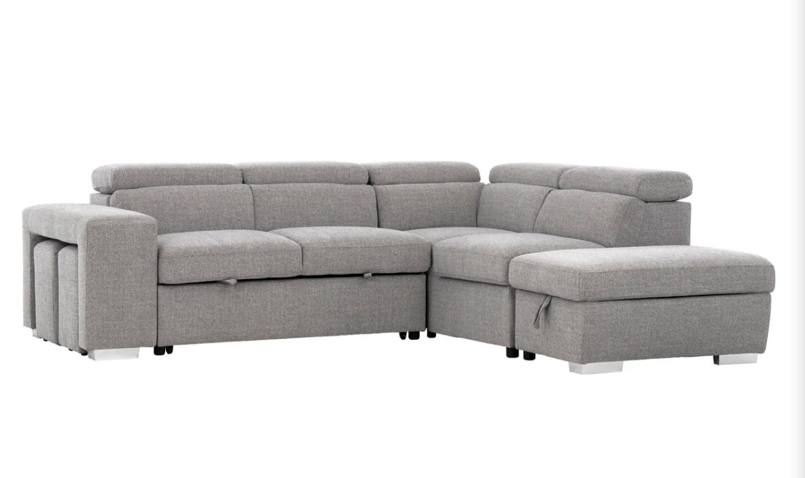 Metro sectional sofa bed