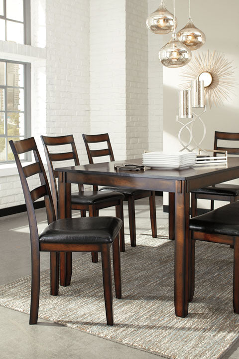 Coviar Counter Height Dining Table and Bar Stools (Set of 5)