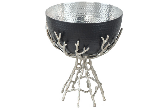 MS- Henry Black & Silver Bowl  Model: 13-1004