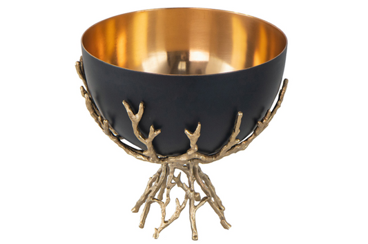 MS-Marco Black & Bronze Bowl   Model: 13-1002