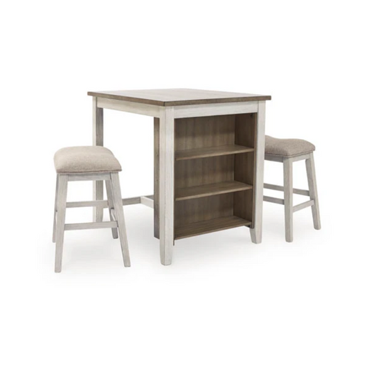 Skempton Counter Height Dining Table and Bar Stools (Set of 3)