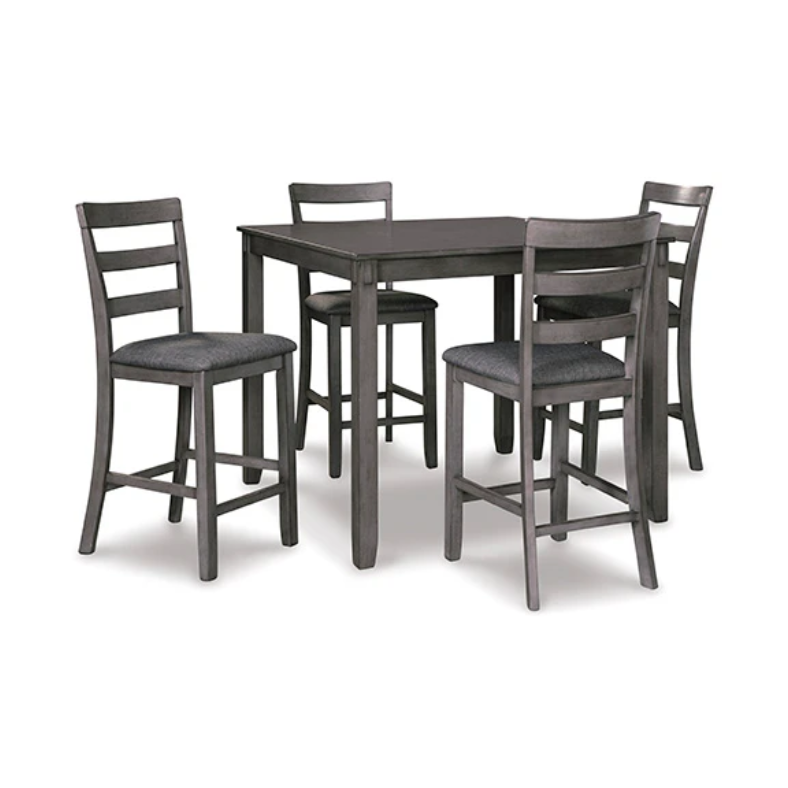 Bridson Counter Height Dining Table and Bar Stools (Set of 5)